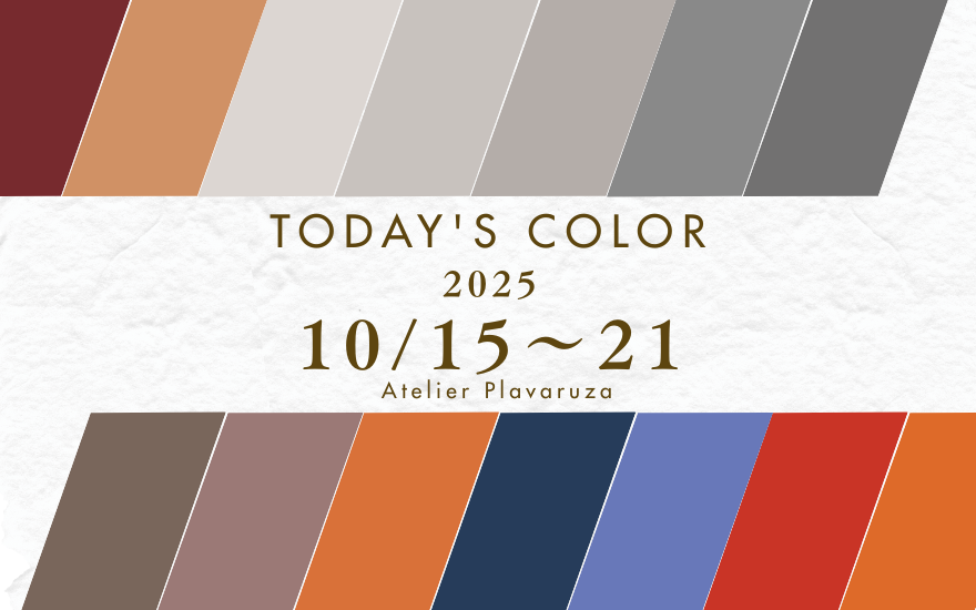 今日のカラー